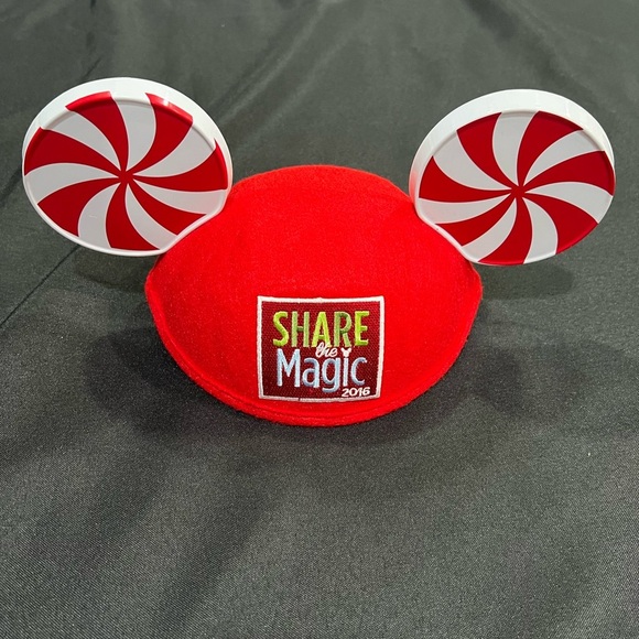 Disney ‘Share The Magic’ 2016 Mickey Mouse Ears Soft Hat - Picture 1 of 5